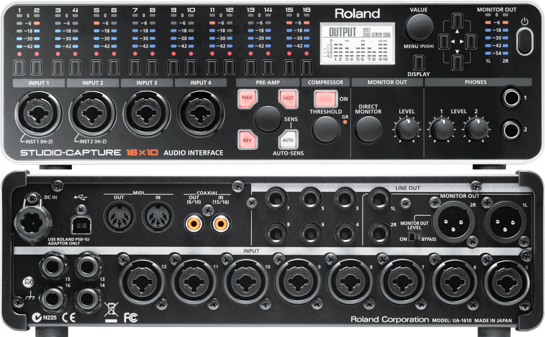 16M10USBlӿ UA- 1610STUDIO-CAPTURE